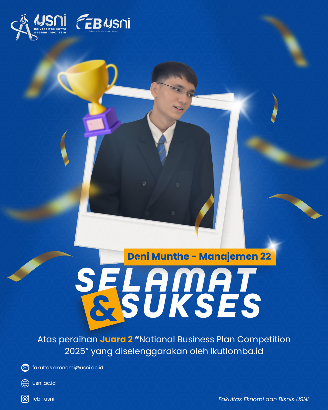 National Business Plan Competition - Ikutlomba.id 2025